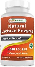 Usado, Enzima lactase de ação rápida Tablet, 3000, FCC Alu contagem 180 comprar usado  Enviando para Brazil