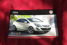 Brochure vauxhall corsa for sale  BASILDON