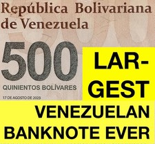 Venezuela largest current d'occasion  Expédié en Belgium