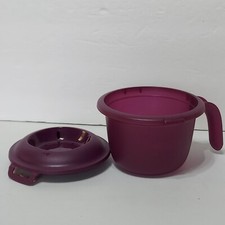Tupperware 6972A Máquina de Arroz Veggie Steamer Panela Tampa de Microondas Inserção Roxa comprar usado  Enviando para Brazil