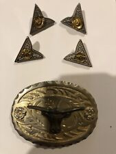 Cowboy belt buckle for sale  WATFORD