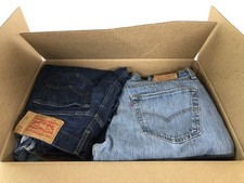 Jeans masculino moderno Levi's 501 12 peças atacado a granel bolsa de mão estilos e tamanhos mistos comprar usado  Enviando para Brazil