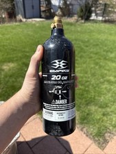 Tanque de ar Empire CO2 alumínio - Preto, 20 oz VAZIO comprar usado  Enviando para Brazil