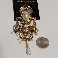 Brosche anstecknadel antikgold gebraucht kaufen  Hagenbach