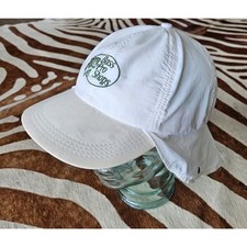 Boné protetor solar vintage EUA branco baixo lojas profissionais chapéu aba pescoço protetor de pescoço comprar usado  Enviando para Brazil