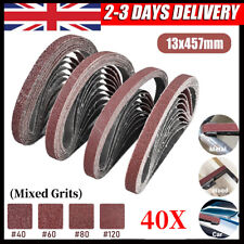 Pack sanding belts for sale  LEICESTER