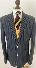 Boating blue striped for sale  STAINES-UPON-THAMES