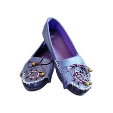 Moccasins women purple for sale  Cleburne