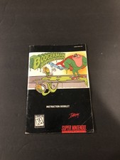 boogerman: a pick and flick adventure snes somente manual comprar usado boogerman: a pick and flick adventure snes somente manual comprar usado  Enviando para Brazil