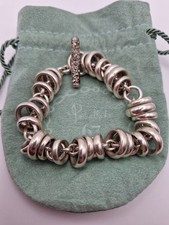 Bracciale pomellato argento usato  Firenze