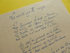 Jean rameau poète d'occasion  Chamonix-Mont-Blanc