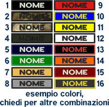 Patch nome toppa usato  Val di Nizza