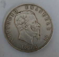 5 lire 1874 usato 5 lire 1874 usato Milano