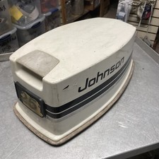 CONJUNTO DE TAMPA DE MOTOR JOHNSON 25HP J25TELCOS USADO FABRICANTE DE EQUIPAMENTO ORIGINAL 394087, usado comprar usado  Enviando para Brazil