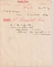 Jcb receipt 1909 for sale  WOLVERHAMPTON