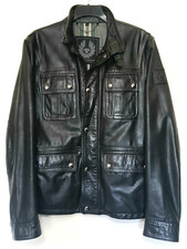 Belstaff warrington leather for sale  WHITLAND