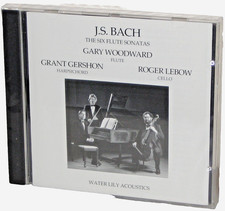WATER LILY CD WLA-WS-14-CD: J.S. BACH - As 6 Sonatas para Flauta - WOODWARD, 1990S SS comprar usado WATER LILY CD WLA-WS-14-CD: J.S. BACH - As 6 Sonatas para Flauta - WOODWARD, 1990S SS comprar usado  Enviando para Brazil
