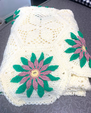 Vintage throw crocheted for sale  Logansport