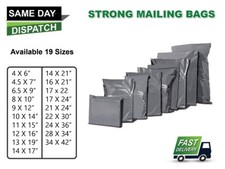 Grey mailing bags for sale  LEICESTER