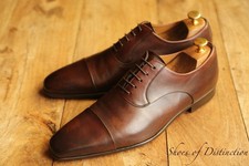 Sapato Oxford Masculino de Couro Marrom Magnanni Reino Unido 8 EUA 9 UE 42 comprar usado  Enviando para Brazil