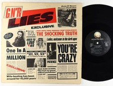 Guns N' Roses - G N' R Lies LP - Geffen Uncensored Cover OG Press comprar usado  Enviando para Brazil