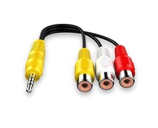 audio video s vhs cavo usato audio video s vhs cavo usato  Bianco