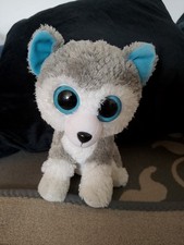 Stofftier husky glubschaugen gebraucht kaufen  Kalbe (Milde)