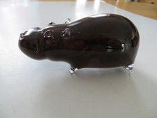 Langham glass hippo for sale  SCARBOROUGH