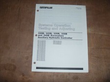 Controlador hidráulico excavadora Caterpillar 330B servicio de prueba reparación manual 6DN1- segunda mano  Embacar hacia Mexico