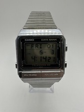 Usado, Relógio Casio Vintage Data Bank Telememo 50 Digital Masculino 262 DB-500 Prata comprar usado  Enviando para Brazil