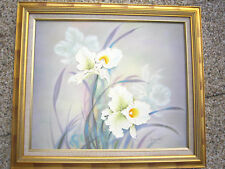 Tableau fleurs iris d'occasion  Lyon V