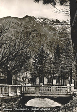 De114 cartolina pioraco usato  Tramonti