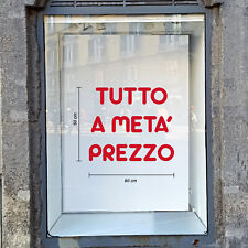 Adesivo vetrine negozi usato  Napoli