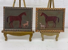 Naive horse paintings for sale  INNERLEITHEN
