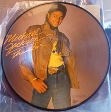 MICHAEL JACKSON "Thriller" Limited Edition PICTURE DISC LP 1983 EPIC 8E8 38867 comprar usado  Enviando para Brazil