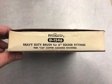 Ridgid fitting brush for sale  Pennsauken