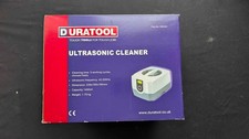 Duratool ultrasonic cleaner for sale  HALIFAX