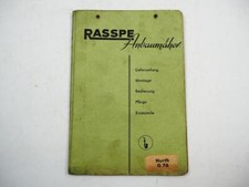 Rasspe anbaumäher schlepper gebraucht kaufen  Merseburg