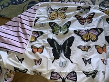 Pink butterfly quilt for sale  BROMSGROVE