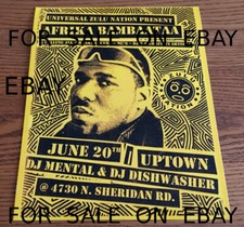 Afrika bambaataa concert for sale  Wheaton