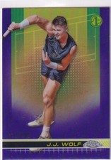 Topps Chrome 2024 Tennis N. 67 J.J. Wolf Refrattore Viola 414/499 comprar usado  Enviando para Brazil