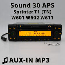 Mercedes Sound 30 APS AUX-IN MP3 Becker Sprinter T1 TN Radio Navigationssystem comprar usado  Enviando para Brazil