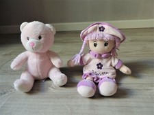 Ourson rose poupee d'occasion  Libourne