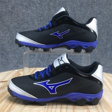 Tênis Mizuno Shoes Youth 3 9-Spike Franchise 7 azul preto com cadarço parte superior baixa NOVO comprar usado Tênis Mizuno Shoes Youth 3 9-Spike Franchise 7 azul preto com cadarço parte superior baixa NOVO comprar usado  Enviando para Brazil