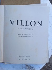 Oeuvres villon longnon d'occasion  Rabastens