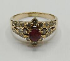 Rotgold ring granat gebraucht kaufen  Sande