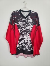 Camiseta Fox RS Performance Race Wear Motocross Bicicleta Suja Manga Longa XXL 2XL Vermelha comprar usado  Enviando para Brazil