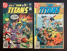 Usado, Lote de 53 Teen Titans #52 lindas cópias Robin Kid Flash Batgirl Hawk DC Comics 1977 comprar usado  Enviando para Brazil