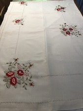 Large floral embroidered for sale  WARRINGTON