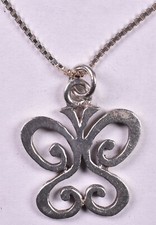 Sterling butterfly necklace for sale  Erie